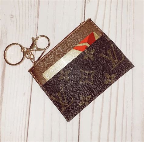 lv keychain wallet dupe|lv keychain wallet women.